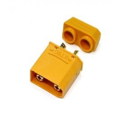 XT90 GOLD CONNECTOR MALE WITH CAP - 1 PIECE